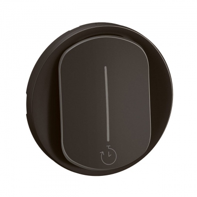 Enjoliveur - Pour interrupteur temporis� - Noir - Legrand C�liane CN0077