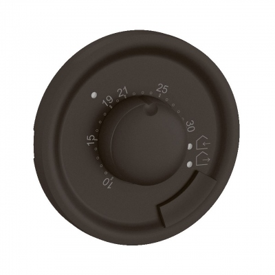 Enjoliveur - Pour thermostat ambiance - Noir - Legrand C�liane CN0250
