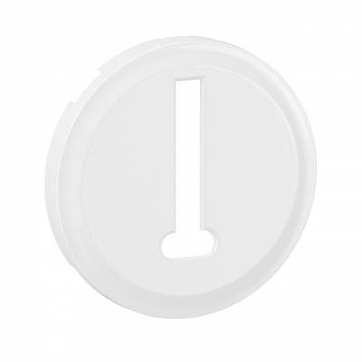 Enjoliveur - Pour prise t�l�phone en T - Blanc - Legrand C�liane CB0338