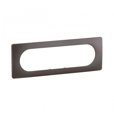 Plaque de finition - 6 � 8 Modules - Gris cendre - Legrand C�liane CP1011