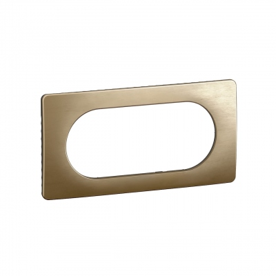 Plaque de finition - 4 � 5 Modules - Bronze satin� - Legrand C�liane CP1608