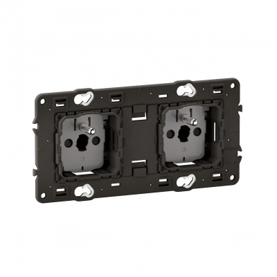 Prise de courant - 2 x 2P+T - 16A - Pr�cabl�e - Legrand C�liane CM0112