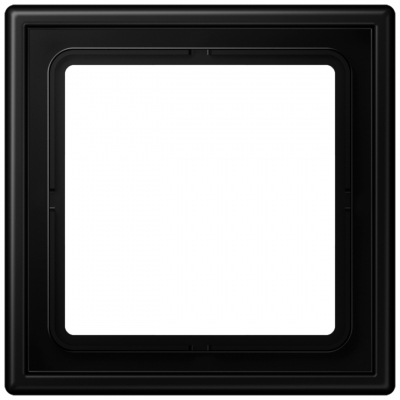 Cadre - 1 Poste - LS - Noir Mat - Jung LS981SWM