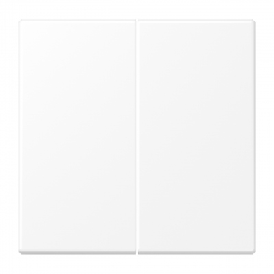 Enjoliveur - Double doigt - LS - Blanc Mat - Jung LS995WWM