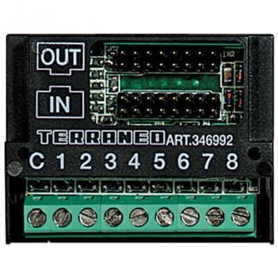 Bticino - Module extension de 1 � 8 appels pour platines S�ries 100-200-300 audio