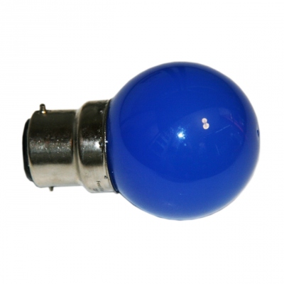 Ampoule  LED - Culot B22 - Bleu - Festilight 65682-3PC