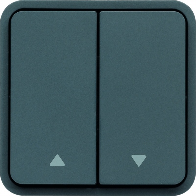 interrupteur volet roulant Hager Cubyko composable gris