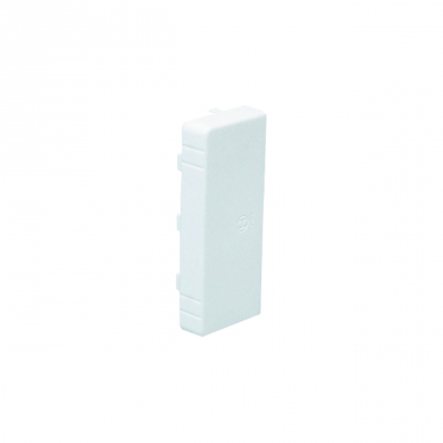 Embout goulotte - 60 x 40 - Blanc - TA-E/S/G - Iboco 00869