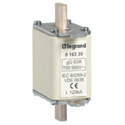 Cartouche Industrielle � couteaux - Taille 00 - 40 Amp�res - Type gG HPC - Avec voyant