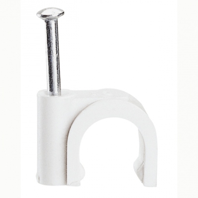 Attache pontet - Legrand Fixfor - Pour C�ble rond - 10 mm - Blanc