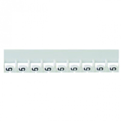 Rep�re Legrand Memocab - Chiffre 0 - Blanc - Largeur 2.3 mm
