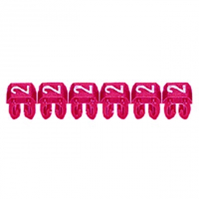 Rep�re pour fil de 0.15 � 0.5 mm� - Chiffre 0 - Noir - Sachet de 1000 - Legrand 038100