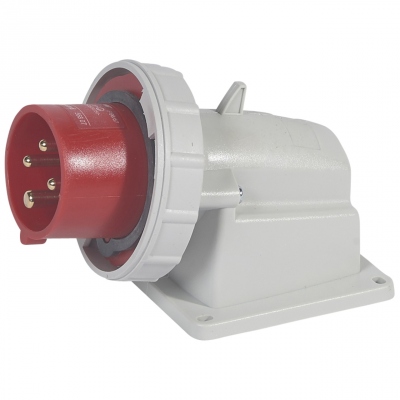 Fiche tableau inclin�e 16 Amp�res 2P+T IP67 rouge - Legrand 056807