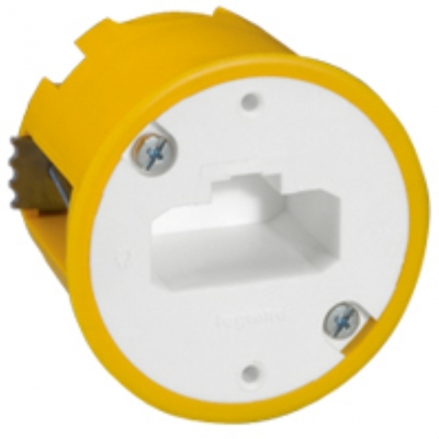 Boite cloison s�che luminaire applique profondeur 50 mm Legrand Batibox avec DCL