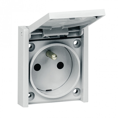 Socle - Legrand Plexo - 2P+T - 10 / 16 Amp�res