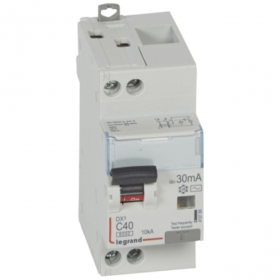 Disjoncteur diff�rentiel Legrand DX3 40A courbe C 30mA 2 Poles type AC - Vis / Vis