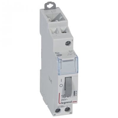 T�l�rupteur Legrand CX3 16A 1 contact NF bobine 12 Volts AC