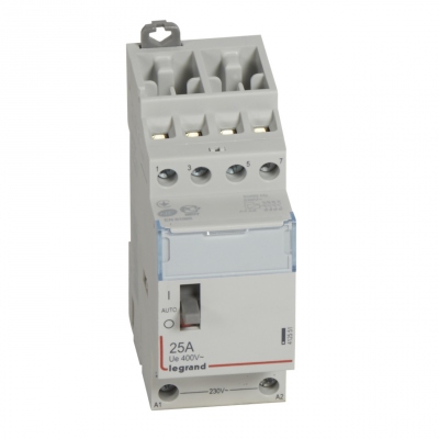 Contacteur Legrand CX3 25A 4 contacts NF bobine 230 Volts - CM