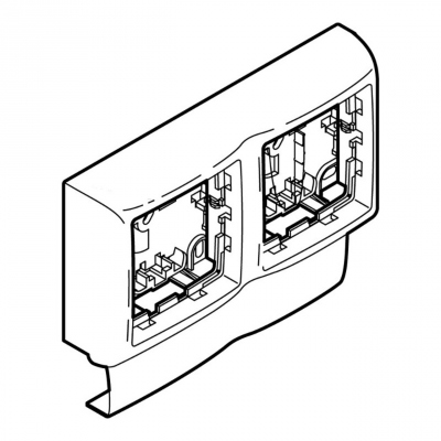 Cadre double - KEVA - LEG. HT 20 - Planet Wattohm 11842