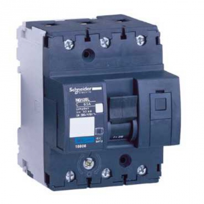 Disjoncteur Schneider - NG125L - 3 P�les - 40 Amp�res - Schneider electric 18804