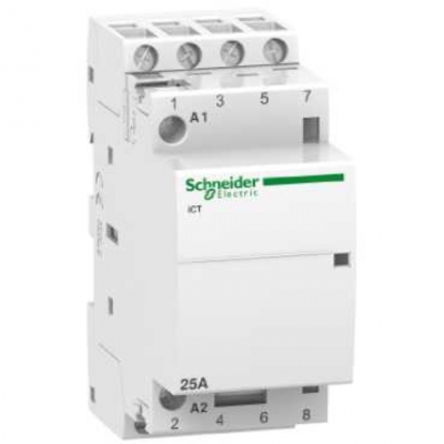 Contacteur - ICT - 25A - 4NO - 24VCA - Schneider Acti9 A9C20134
