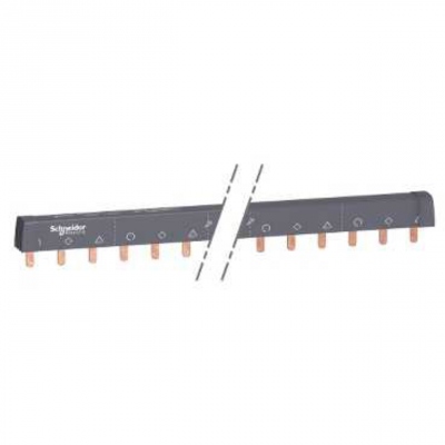 Peigne de raccordement - Schneider - 3 P�les - 100 Amp�res - 24 Modules - Schneider electric A9XPH324