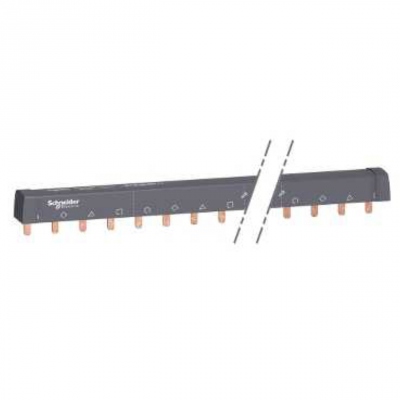 Peigne de raccordement - Schneider - 4 P�les - 100 Amp�res - 24 Modules - Schneider electric A9XPH424