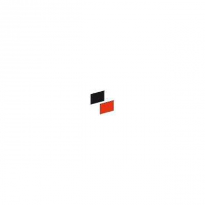 Etiquette - 18 x 27 - Noir / Rouge - Sans marquage - Schneider ZBY5101