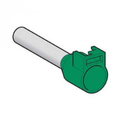 Embout de cablage - R�p�rable - 6 mm� - Vert - Schneider electric DZ5CA062
