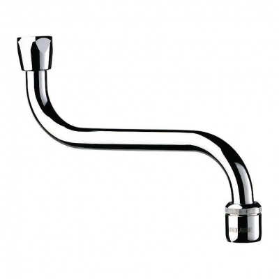Bec - Horizontal - Avec a�rateur + joint �conomiseur - Femelle 20 x 27 - Largeur 150 mm - Delabie 945152