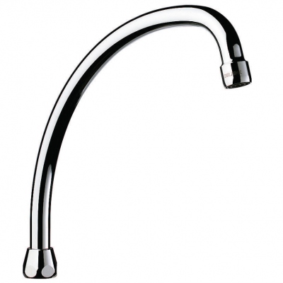 Bec - Col de cygne - Universel - Avec a�rateur + joint �conomiseur - Femelle 15 x 21 - Largeur 200 mm - Delabie 960202