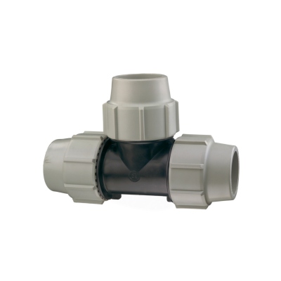 T� � 90� - Egal -Pour tube PE - Diam�tre 32 mm - Plasson 704032