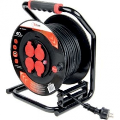 Enrouleur professionnel - 40 M�tres - H07RN-F - 3G2.5 mm - Bizline 700979