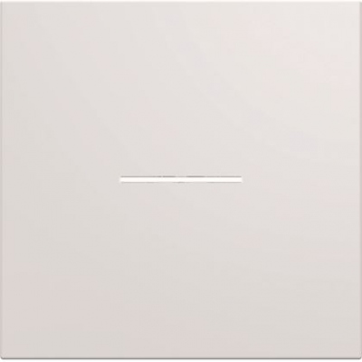 Enjoliveur - Interrupteur - A Voyant - 2 modules - Pure - Hager Gallery WXD001B
