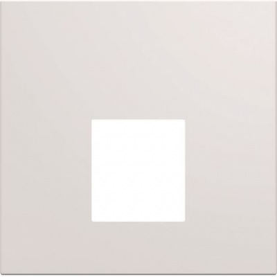 Enjoliveur - Prise RJ45 - 2 modules - Pure - Hager Gallery WXD202B