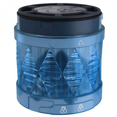 El�ment lumineux - Harmony XVU - 60 mm - DEL - Fixe - 24V DC - Bleu - Schneider electric XVUC26