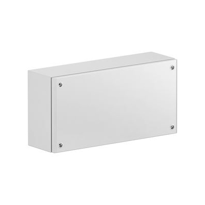 Boite acier - Spacial SBM - 150 x 150 x 80 mm - Couvercle plein - Schneider electric NSYSBM15158