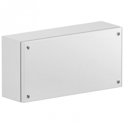 Boite acier - Spacial SBM - 150 x 200 x 80 mm - Couvercle plein - Schneider electric NSYSBM15208