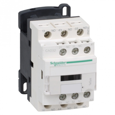 Contacteur auxiliaire D - Tesys - 10A - 3O+2F - 24V AC - Schneider electric CAD32B7