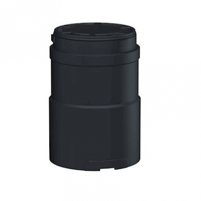 Embase alimentation avec couvercle - Harmony XVU - 60 mm - Noir - 24V AC/DC - Schneider electric XVUC21B