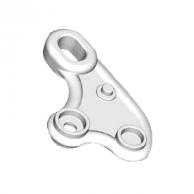 4 Pattes de fixation - Pour boite plastique Thalassa - Schneider electric NSYAEFTB