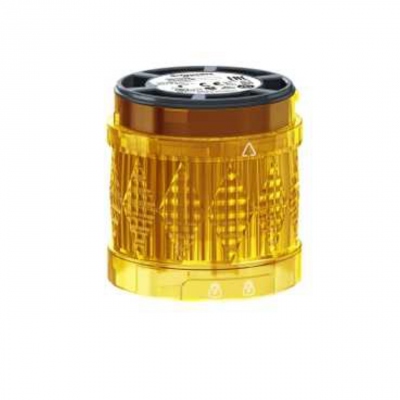 El�ment lumineux - Harmony XVU - 60 mm - DEL - Fixe - 24V DC - Jaune - Schneider electric XVUC28