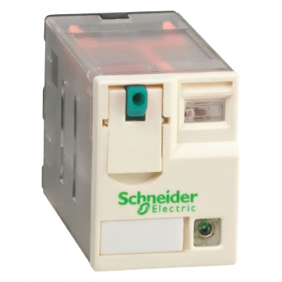 Relais miniature - Zelio relay RXM - 12A - 4OF - 12V DC - Schneider electric RXM4AB2JD