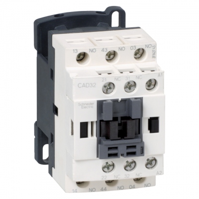 Contacteur auxiliaire D - Tesys - 10A - 220V AC - Schneider electric CAD32M7