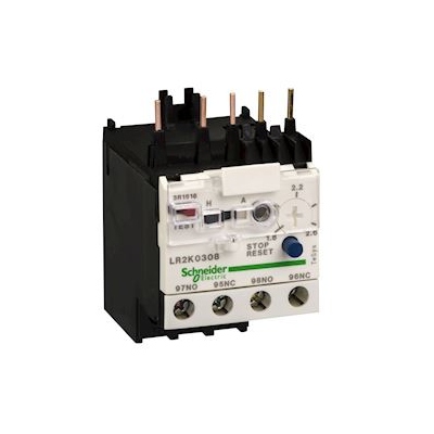 Relais de protection thermique - Pour contacteur Tesys K - 2.6 � 3.7A - Schneider electric LR2K0310