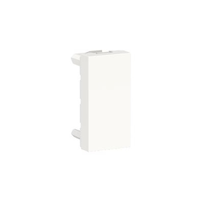 Obturateur - 1 Module - Blanc - Schneider Unica NU986518