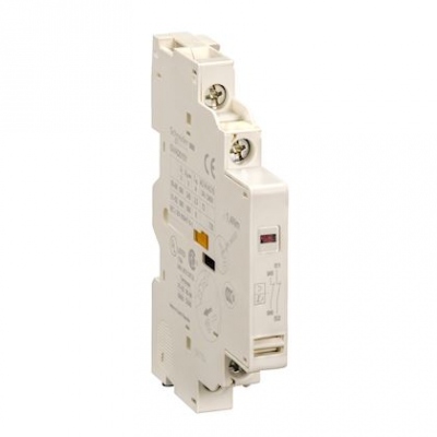 Bloc contact auxiliaire Tesys - Pour GV2 / GV3 - 1F+1F - 2.5A - Lat�ral - Schneider electric GVAD1010