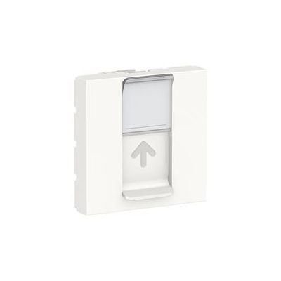Prise RJ 45 - 2 Modules - S-One - Blanc - Schneider electric NU941118