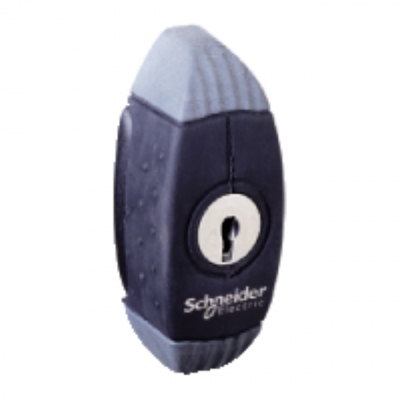 Poign�e avec serrure � cl� 2433A - Pour coffret S3D - Schneider electric NSYAEDL2433S3D