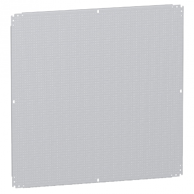 Platine de montage micro-perfor�e - Pour CRN S3D S3X - 400 x 400 mm - Schneider electric NSYMF44